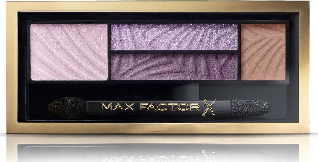 фото Max Factor 4-хцветные тени для век и бровей Smokey Eye Drama Kit 2 В 1, тон 04 luxe lilacs