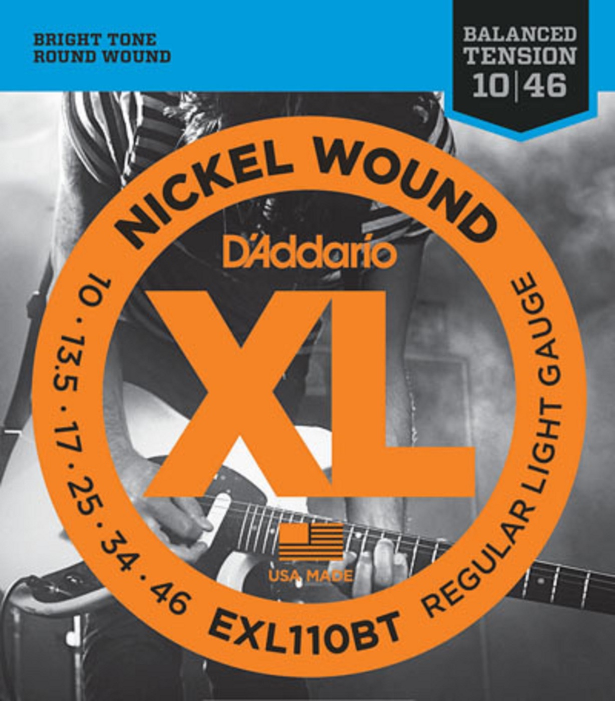 Комплект струн для электрогитары D'Addario EXL110BT