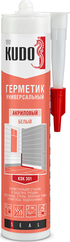 фото KUDO Герметик акриловый универсальный Всесезонный 280 мл