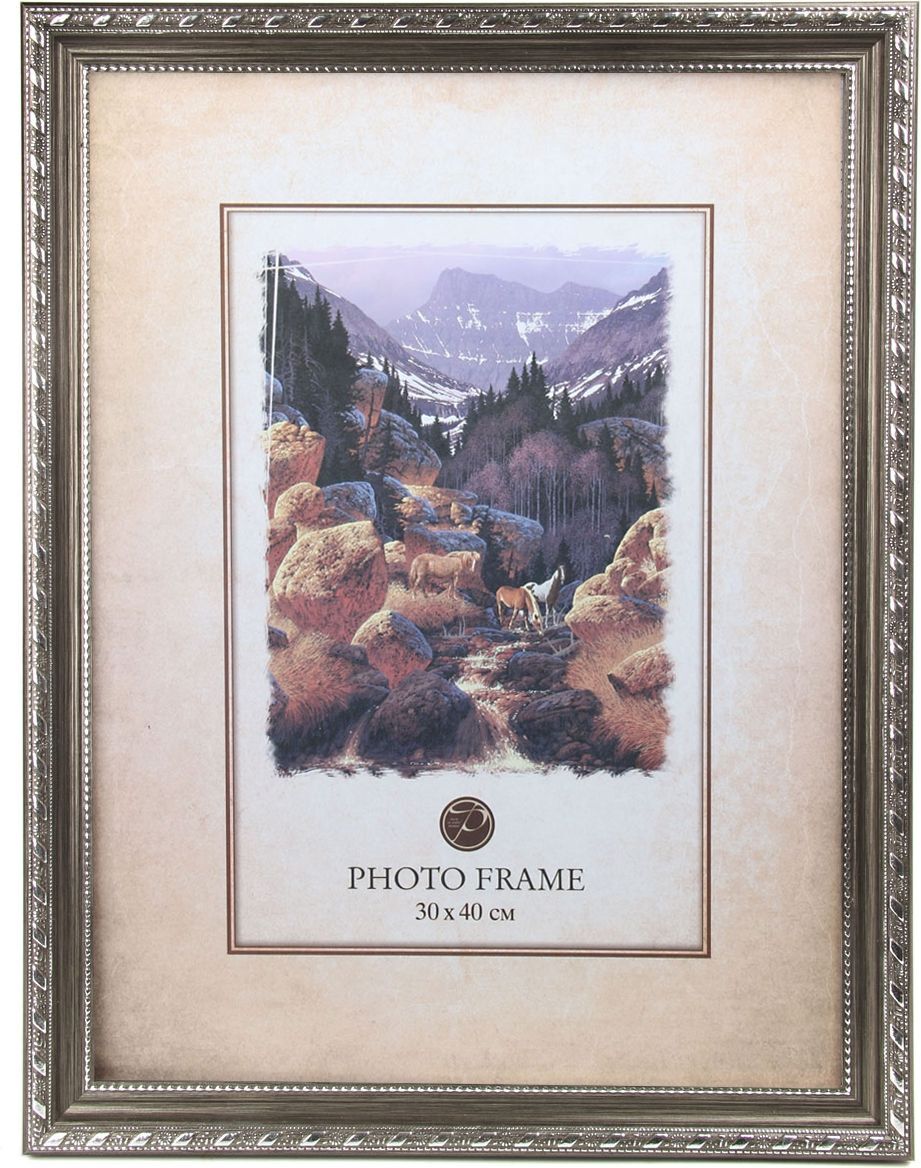 фото Фоторамка Pioneer, 77900, темное дерево, 30 x 40 см