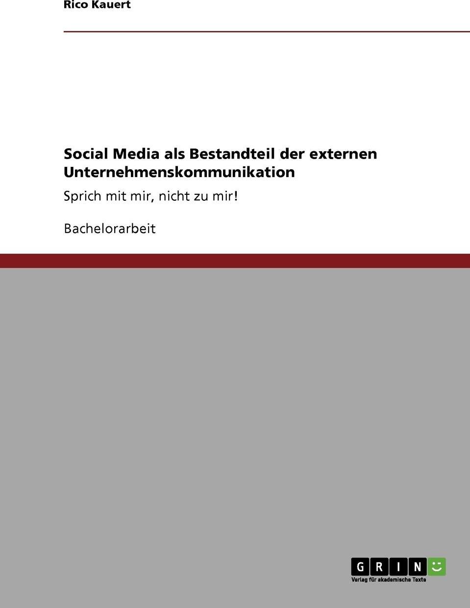 фото Social Media als Bestandteil der externen Unternehmenskommunikation