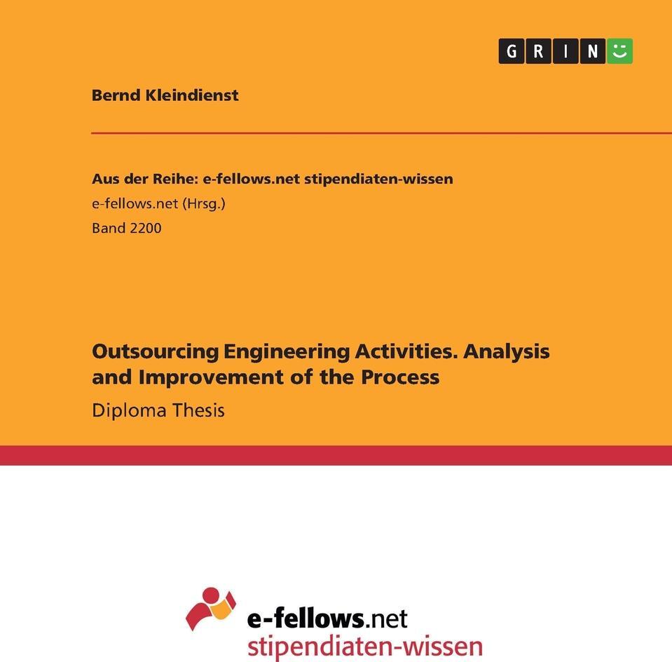 фото Outsourcing Engineering Activities. Analysis and Improvement of the Process