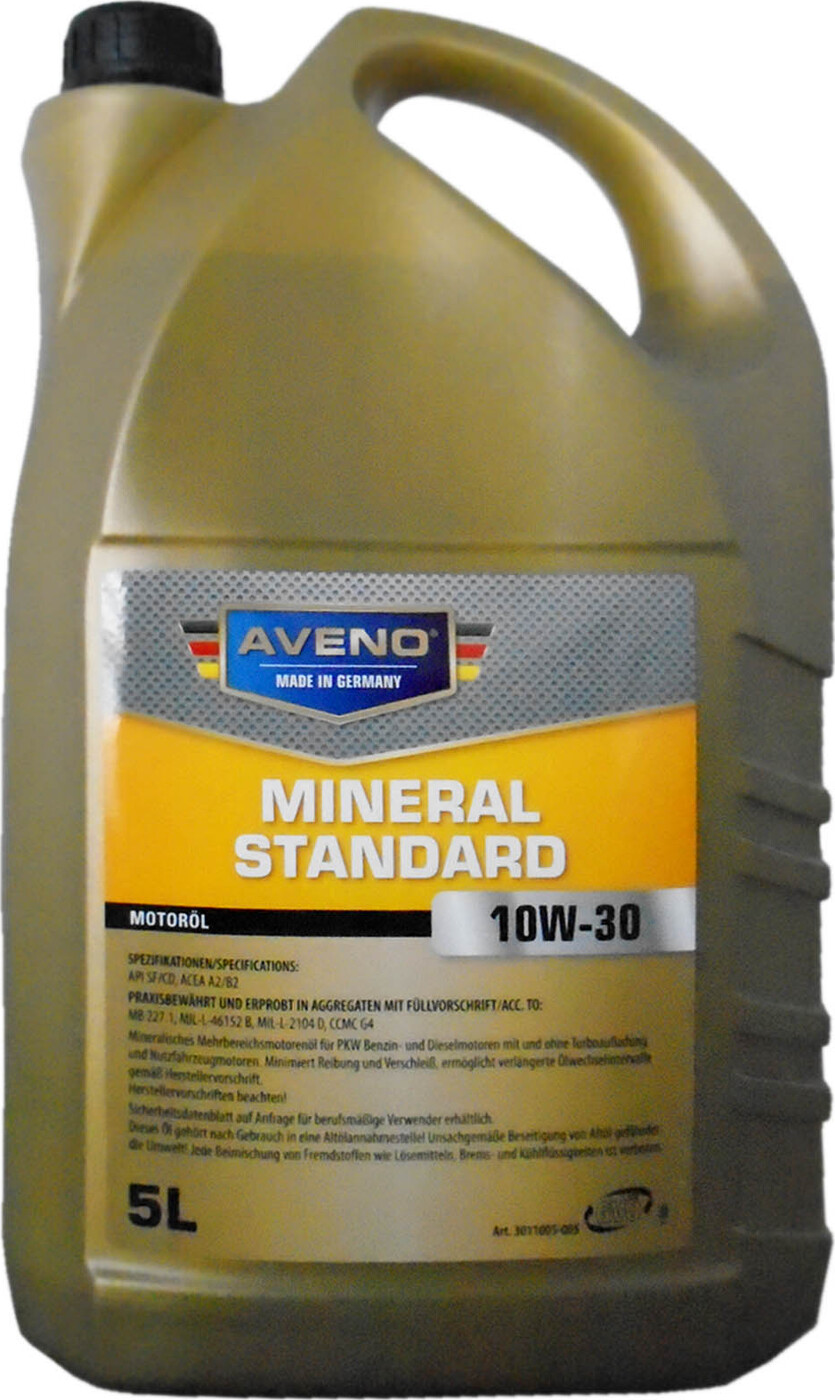 фото Моторное масло AVENO Mineral Standard SAE 10W-30 (5л)