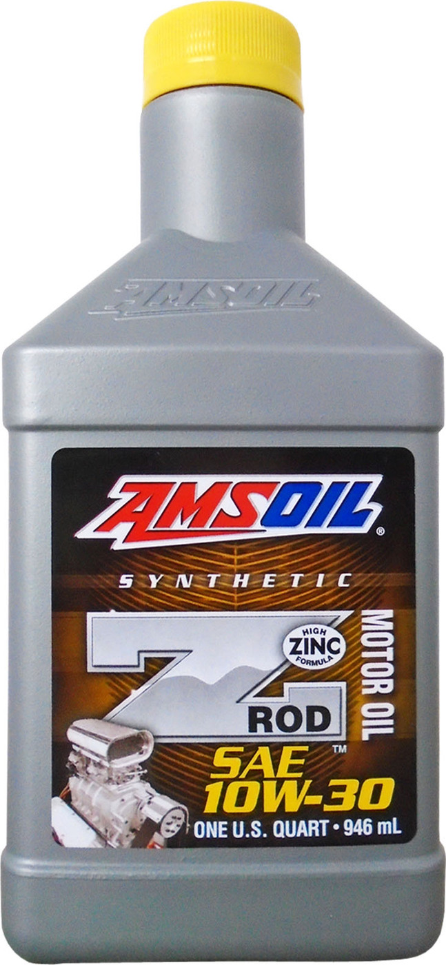 фото Моторное масло AMSOIL Z-Rod Synthetic Motor Oil SAE 10W-30 (0,946л)