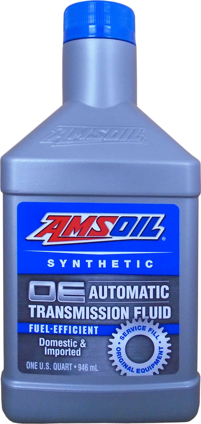 фото Трансмиссионное масло AMSOIL OE Synthetic Fuel-Efficient Automatic Transmission Fluid (ATF) (0,946л)*