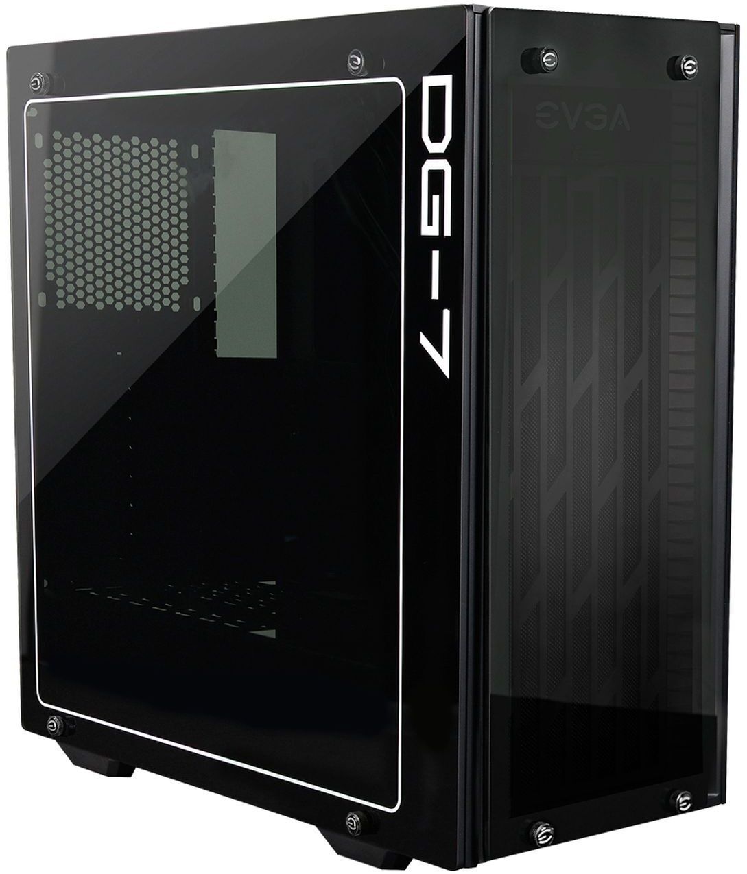 фото Компьютерный корпус EVGA 150-B0-2020-KR DG-75 , Matte Black Mid-Tower, 2 Sides of Tempered Glass, 150-B0-2020-KR