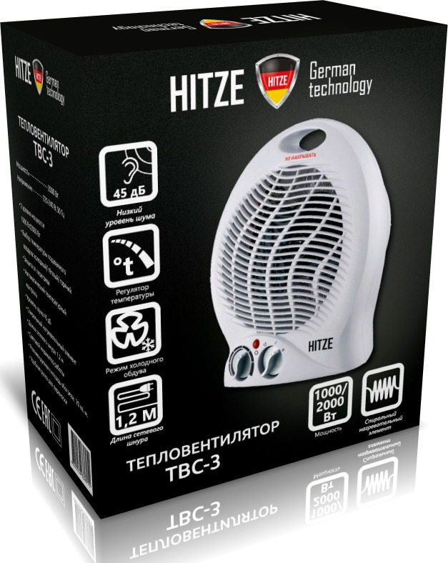 фото Тепловентилятор HITZE TBC-3