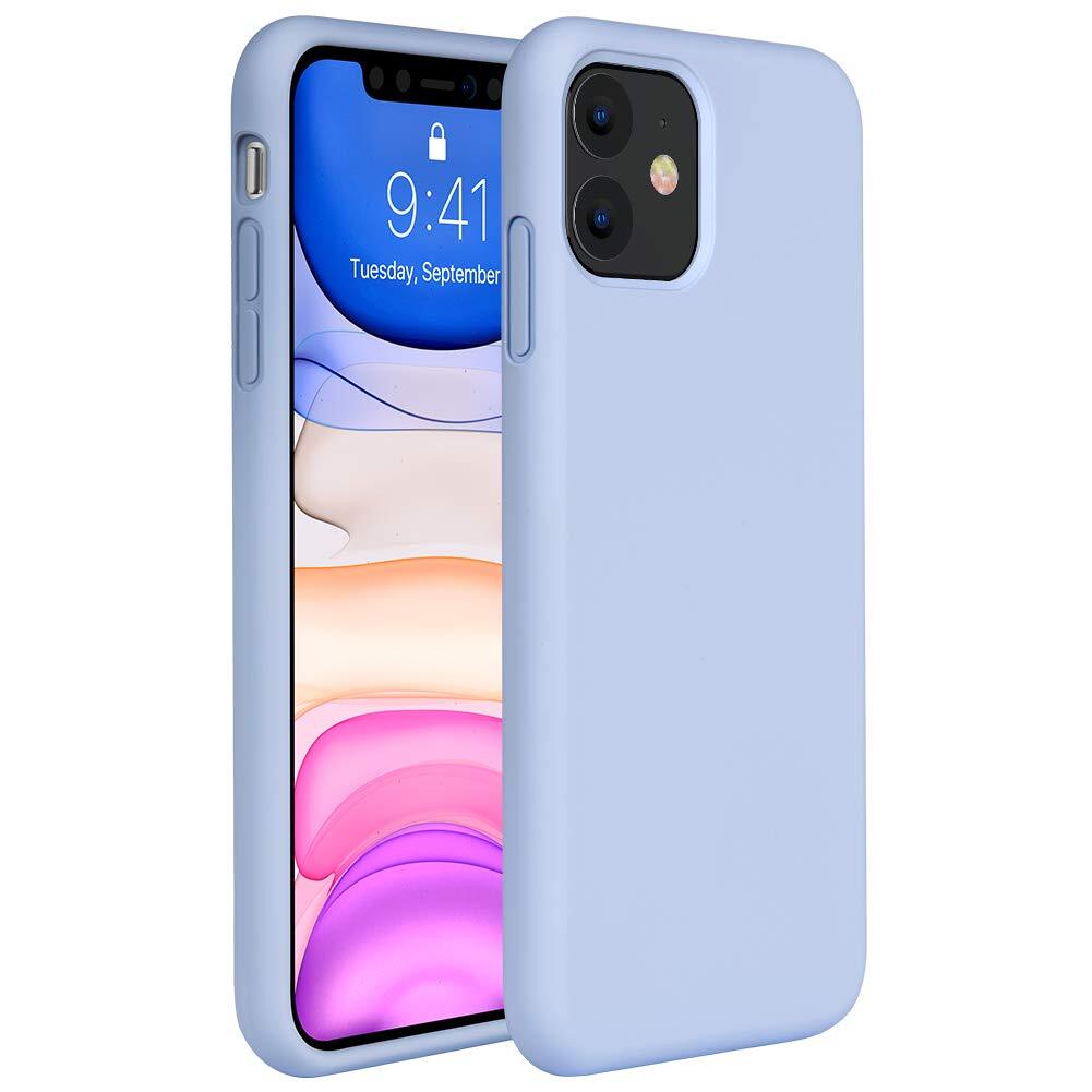 Силиконовый чехол для Apple iPhone 11, Сиреневый — купить в интернет ...