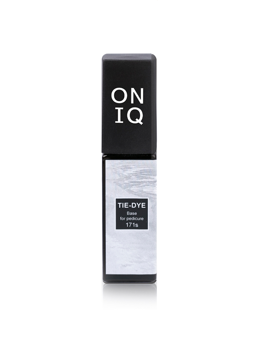 Oniq База для гель-лака 171 Tie-dye: Base for pedicure, 6 мл