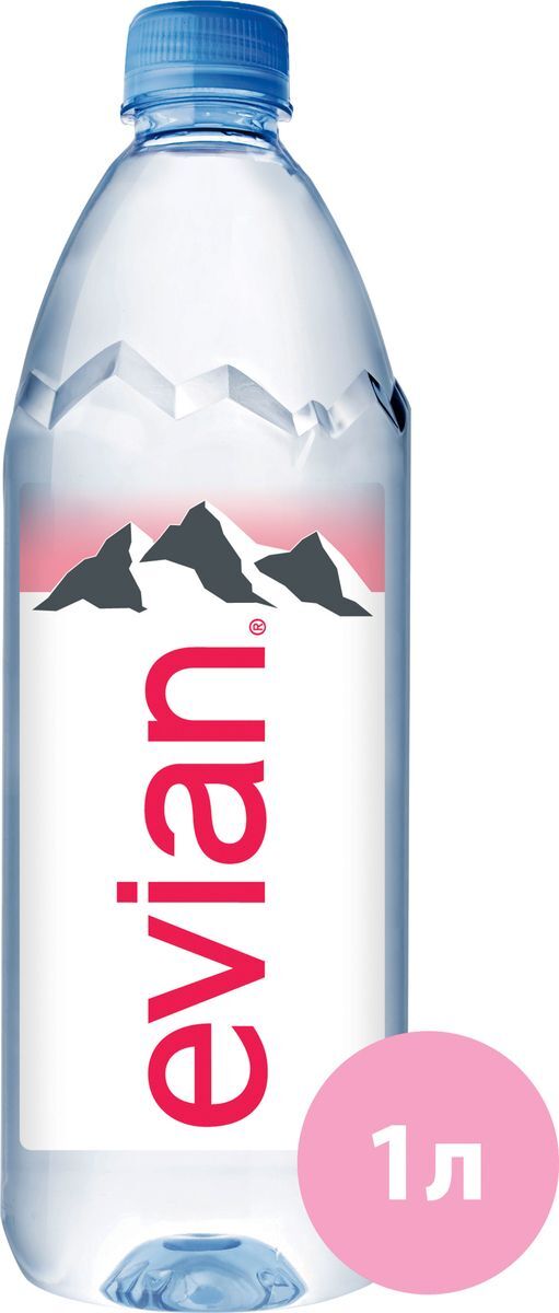 Evian Вода Минеральная Негазированная 1000мл. 12шт - купить с доставкой ...