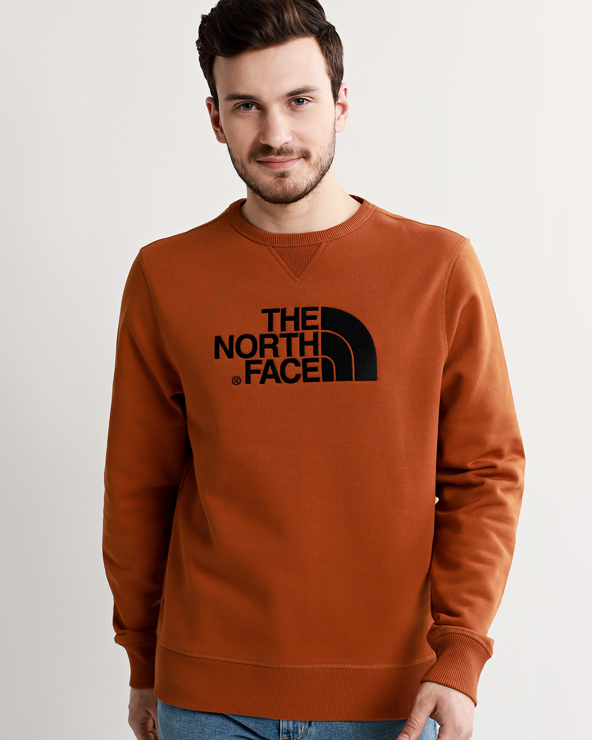 the north face m drew peak crew