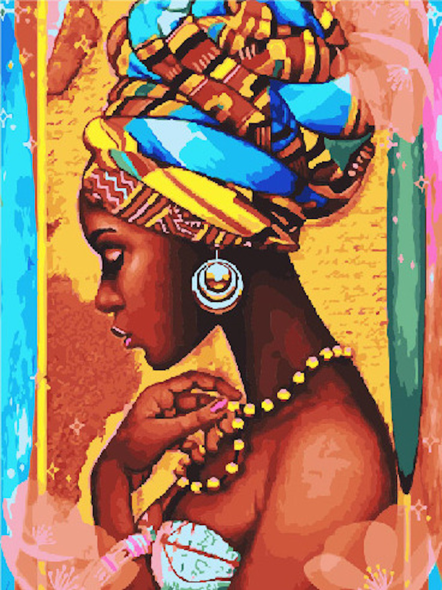 Африканские женщины картины