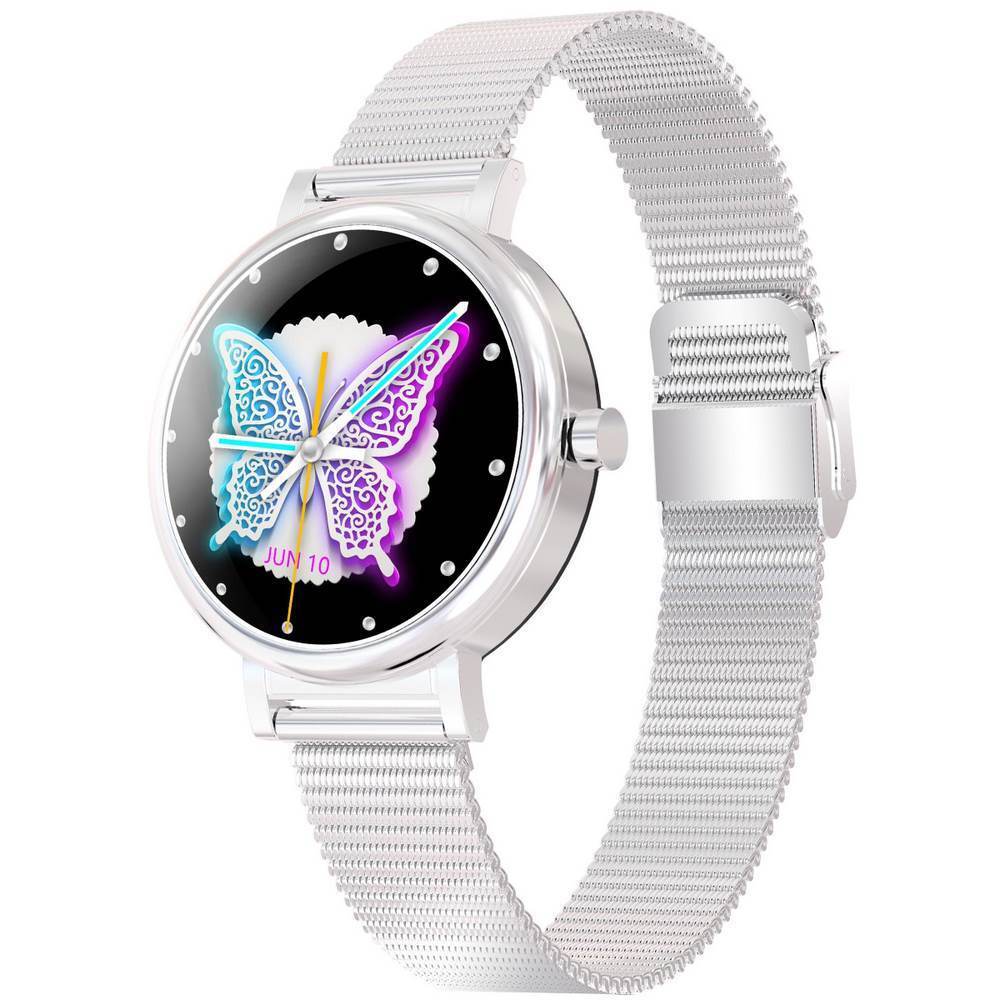 Купить смарт-часы Kingwear Смарт часы фитнес браслет, женские наручные ...