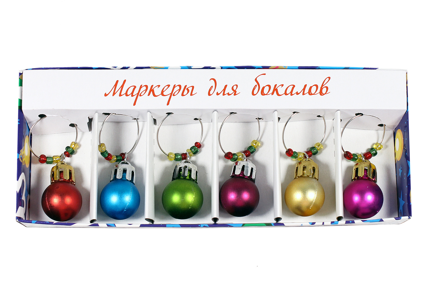 Маркеры На Бокалы Новогодний Сюжет