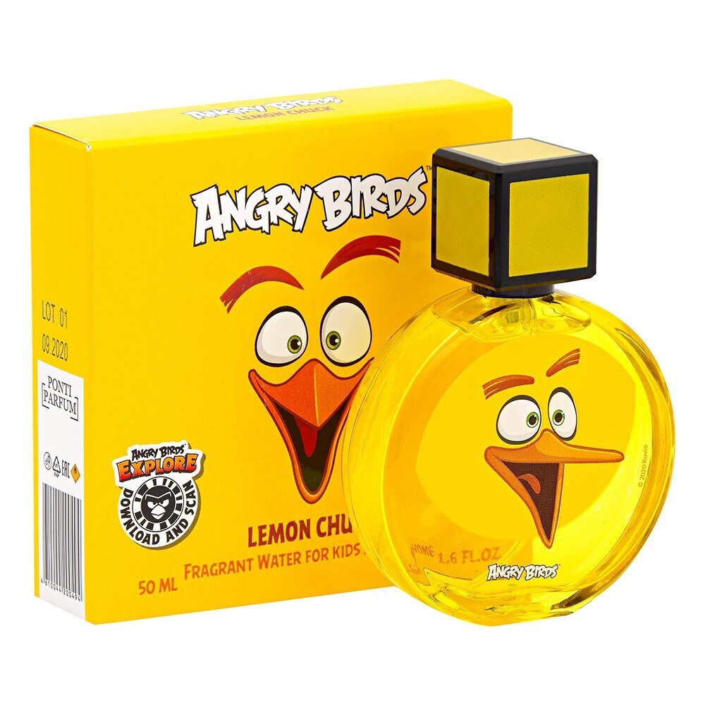 Angry Birds Melon Bomb_Лимон Чак Вода душистая 50 мл (203040565)