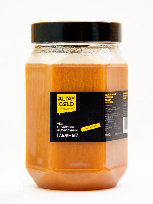 Таежный мед Алтайский (сбор 2020г) Altay Gold / мёд натуральный ...