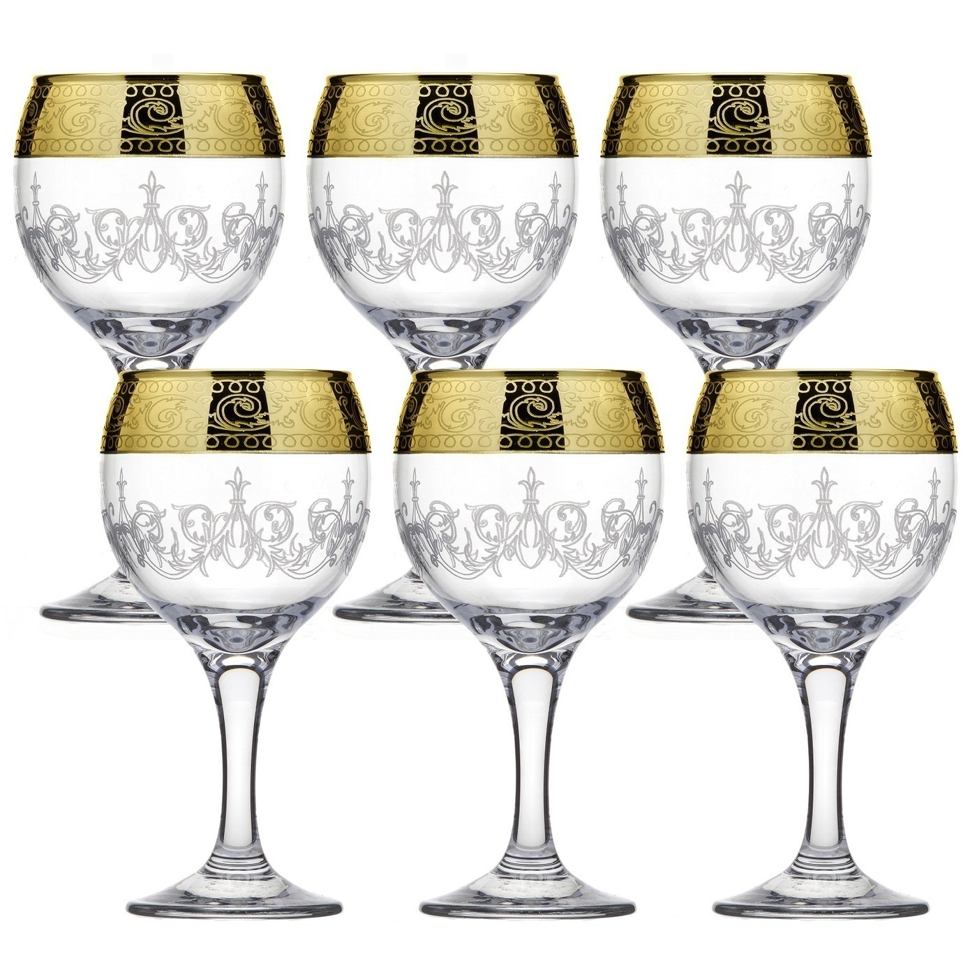 Бокалы Для Вина Гусь Хрустальный Купить