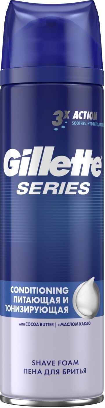Gillette Пена для бритья Conditioning, питающая и тонизирующая, с ...