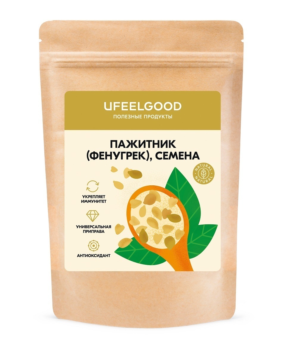 Пажитник семена (Фенугрек) UFEELGOOD, 100 г. — купить в интернет ...