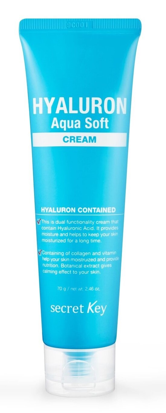 Secret Key Крем для лица с гиалуроновой кислотой HYALURON Aqua Soft ...