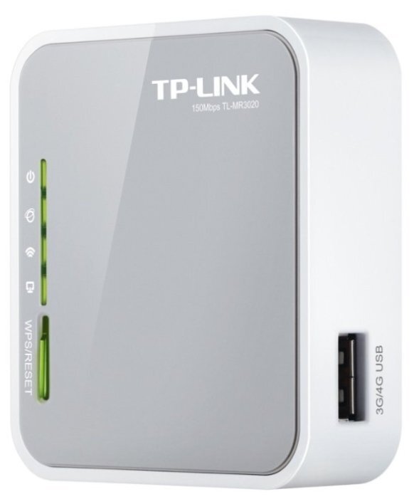 РоутерEthernetWiFi(маршрутизатор)TP-LinkTL-MR3020,точкадоступасподдержкой3G/4G,поддержка4GLTEUSBмодемов,непрерывноесоединениесИнтернет