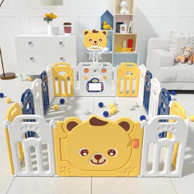 Манеж детский ограждение Baby-playpen "Мишутка" (163x203 см) Blue ...