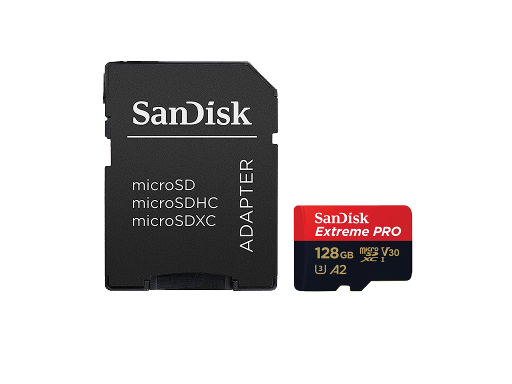 Карта памяти sandisk extreme 128 гб microsdxc