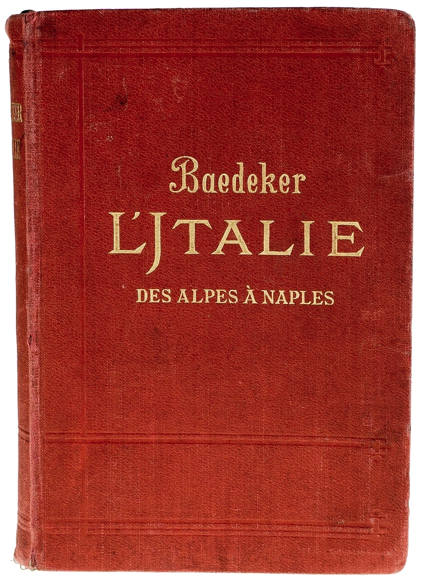 L Jtalie des Alpes a Naples (Бедекер. Италия от Альп до Неаполя)