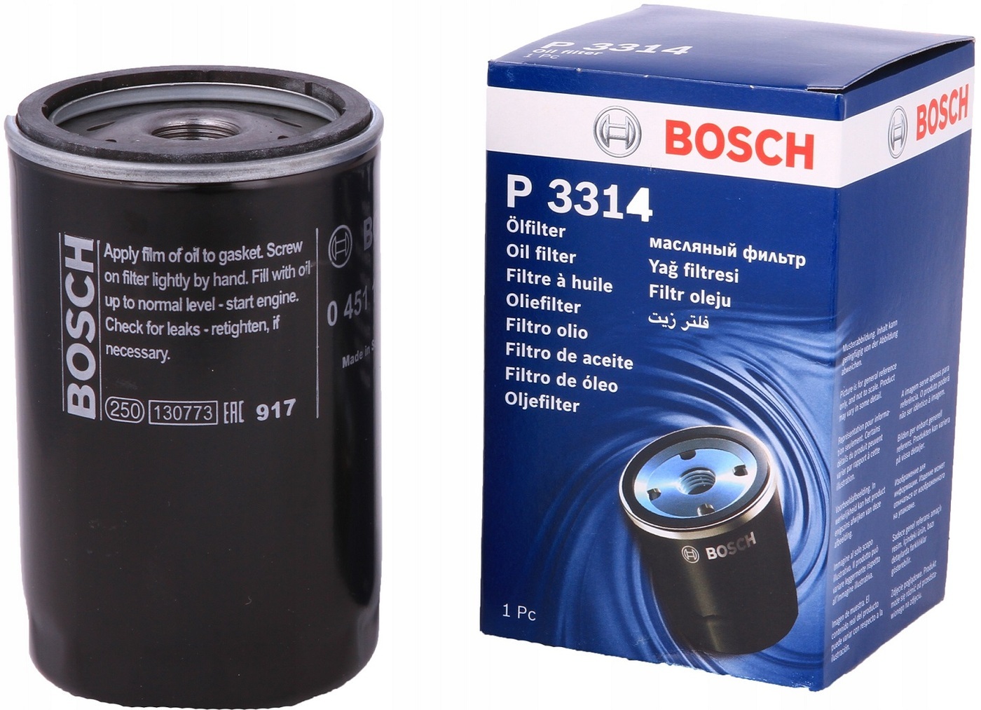 ФильтрмасляныйBosch0451103314VAG80/100/A4/A6/VWG3/PASSAT1.6-4.2