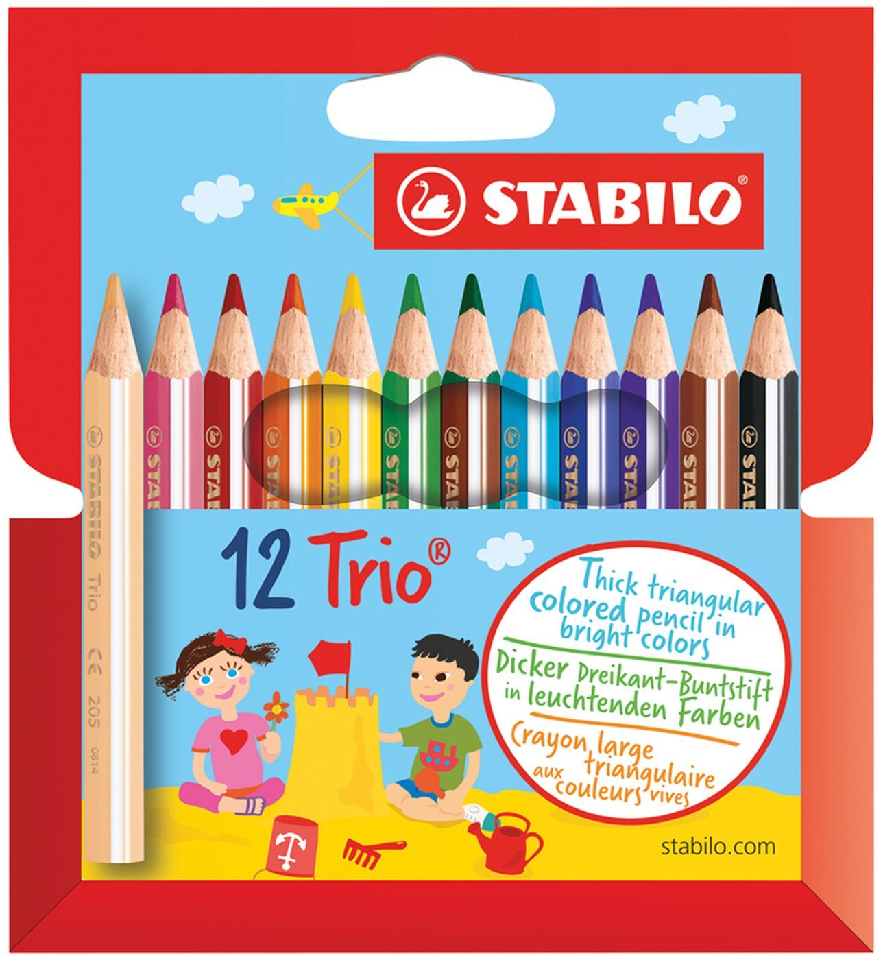 Карандаши stabilo. Карандаши цветные Stabilo Trio Jumbo. Карандашей Stabilo Trio 12. Stabilo цветные карандаши Trio thick 12 цветов. Stabilo Trio карандаши трехгранные толстые.