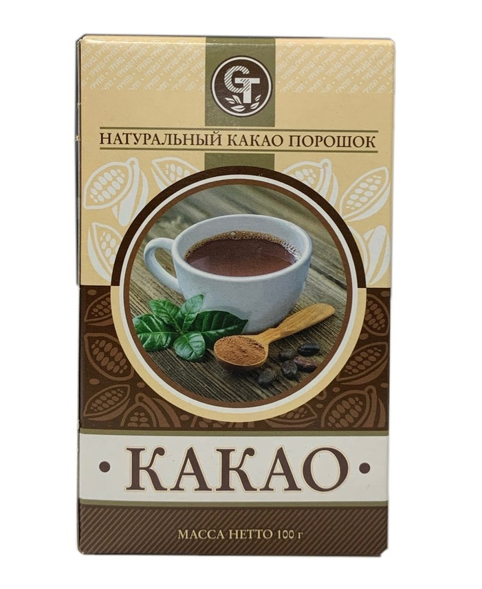 Натуральный какао-порошок, 100г — купить в интернет-магазине OZON с ...