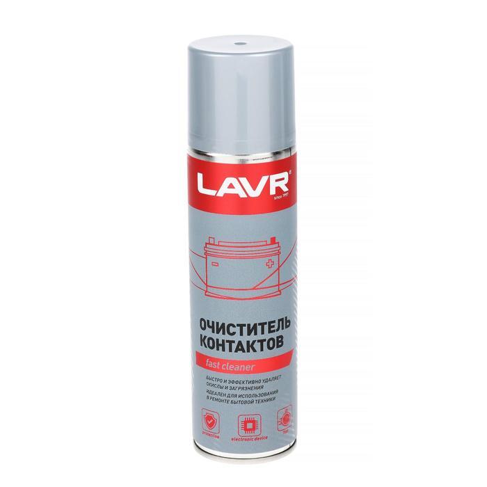 Очиститель контактов LAVR, Electrical contact cleaner, 335 мл, аэрозольный Ln1728