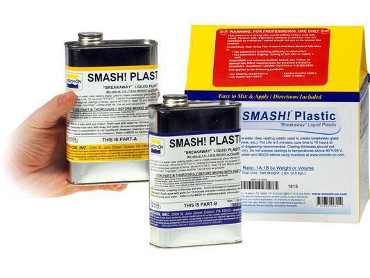 Прозрачный жидкий пластик SMASH! Plastic (США) 0,9 кг — купить в ...