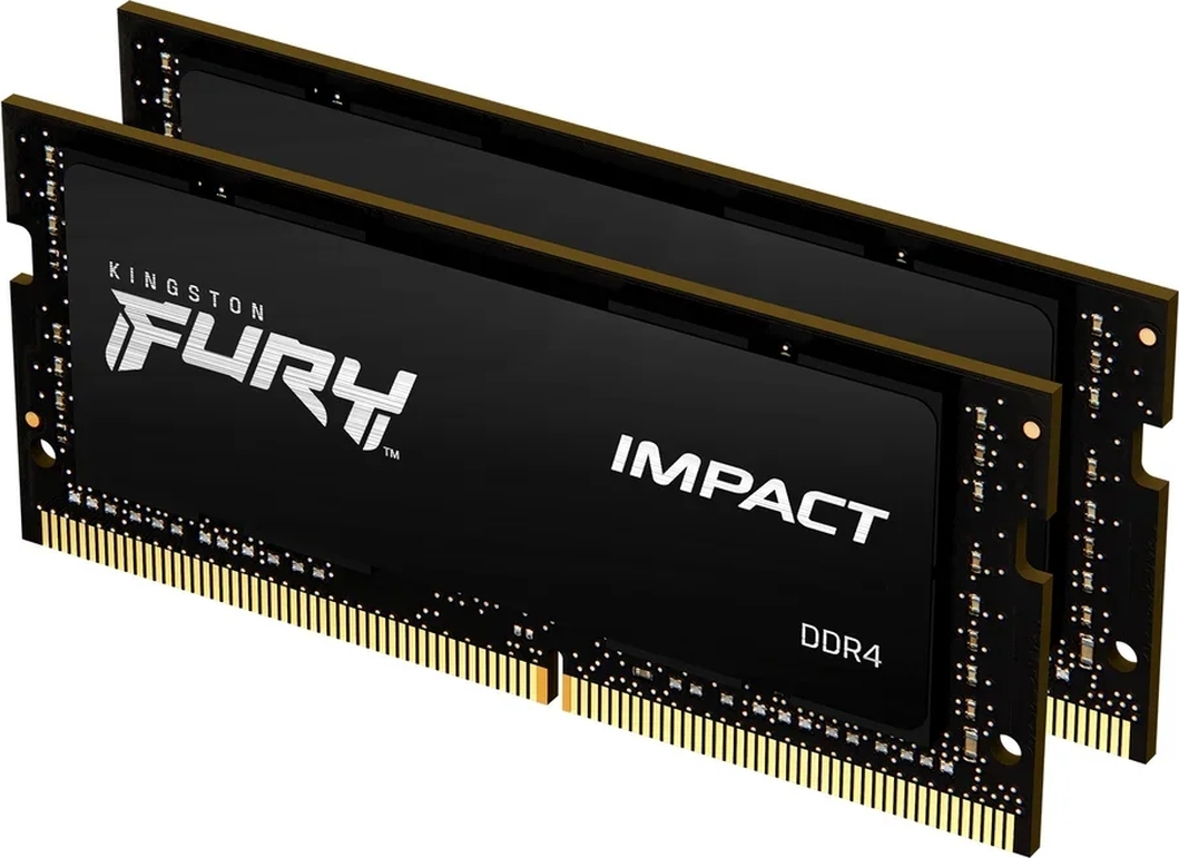 Kingston Fury Оперативная память Impact DDR4 3200 МГц 2x8 ГБ (KF432S20IBK2/16)