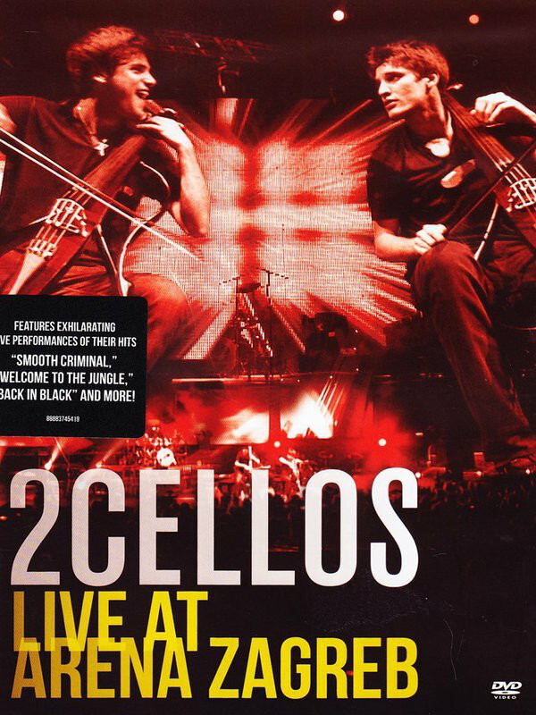 2cellos: Live at Arena Zagreb. 1 DVD