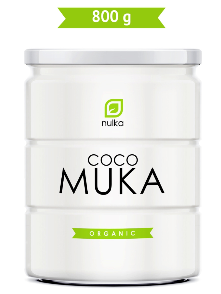Кокосовая мука органическая Nulka Coco Muka organic (800 г), без ...