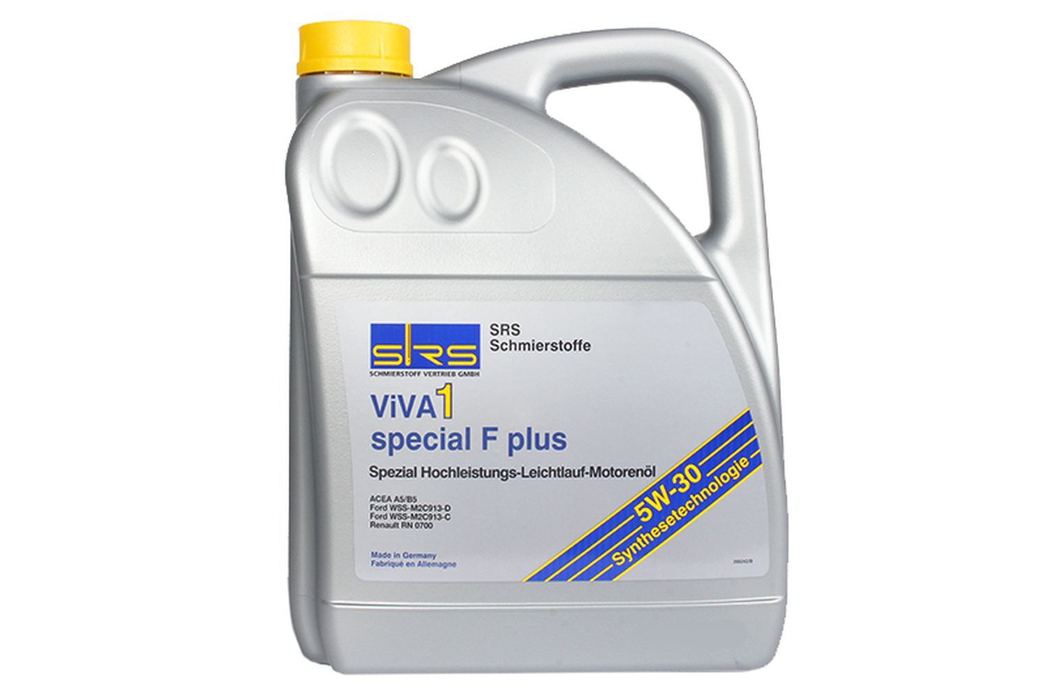 Моторное масло SRS 5W-30 Синтетическое 5 л - купить в интернет-магазине ...