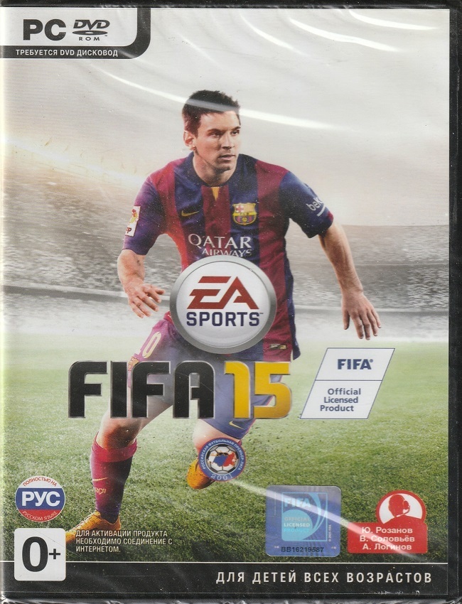 Игра FIFA 15 (PC, Русская версия) купить по низкой цене с доставкой в  интернет-магазине OZON
