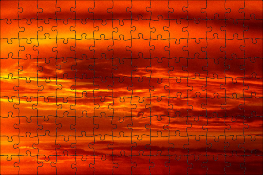 Red dusk