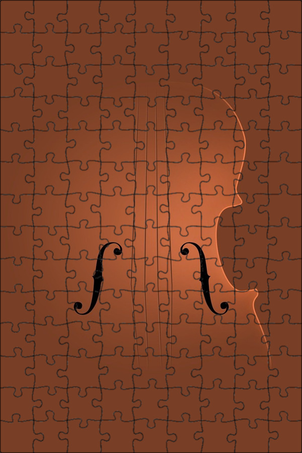 Puzzle music. Музыкальные головоломки. Картинка пазл скрипка.