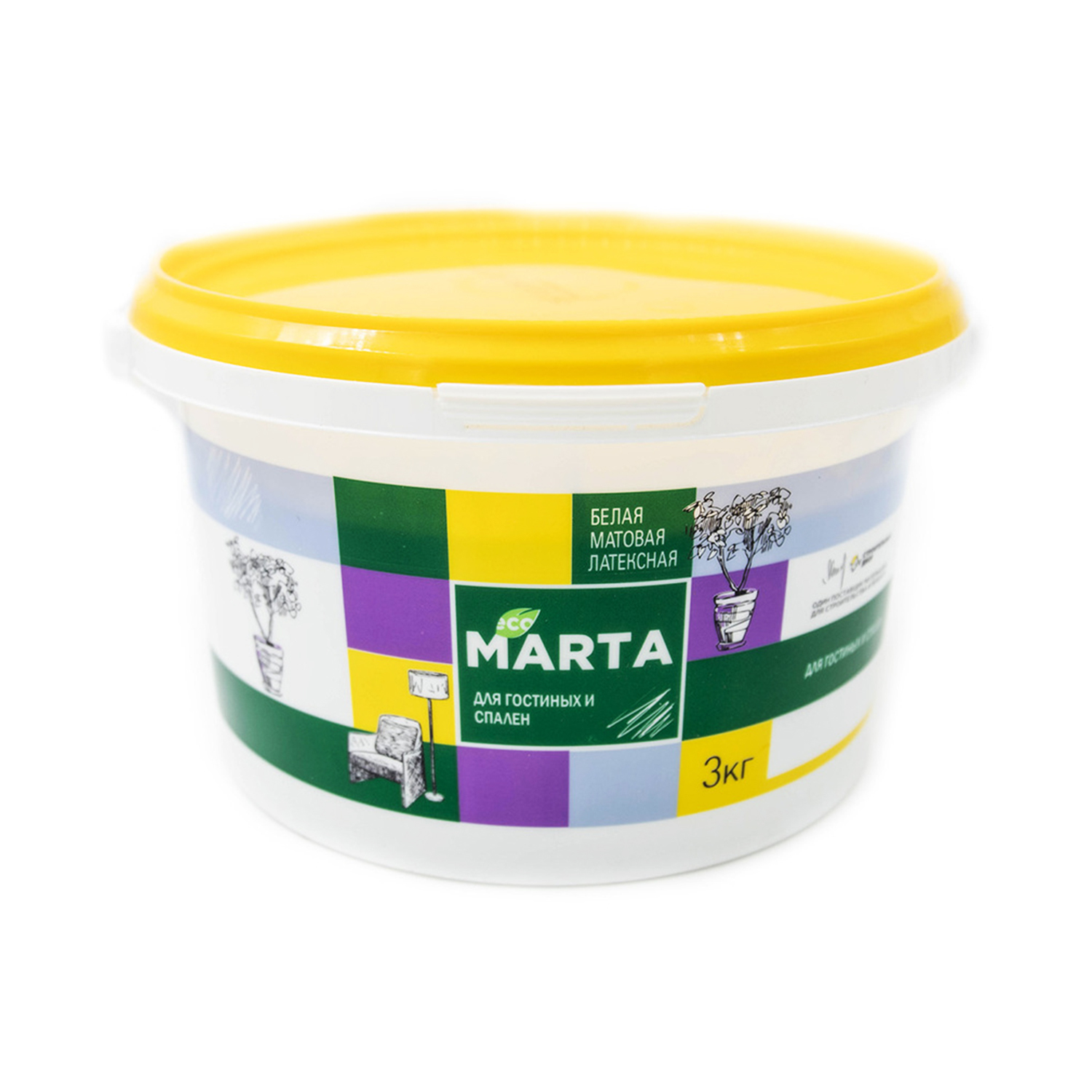 Brite ceramic краска для гостиных и спален матовая