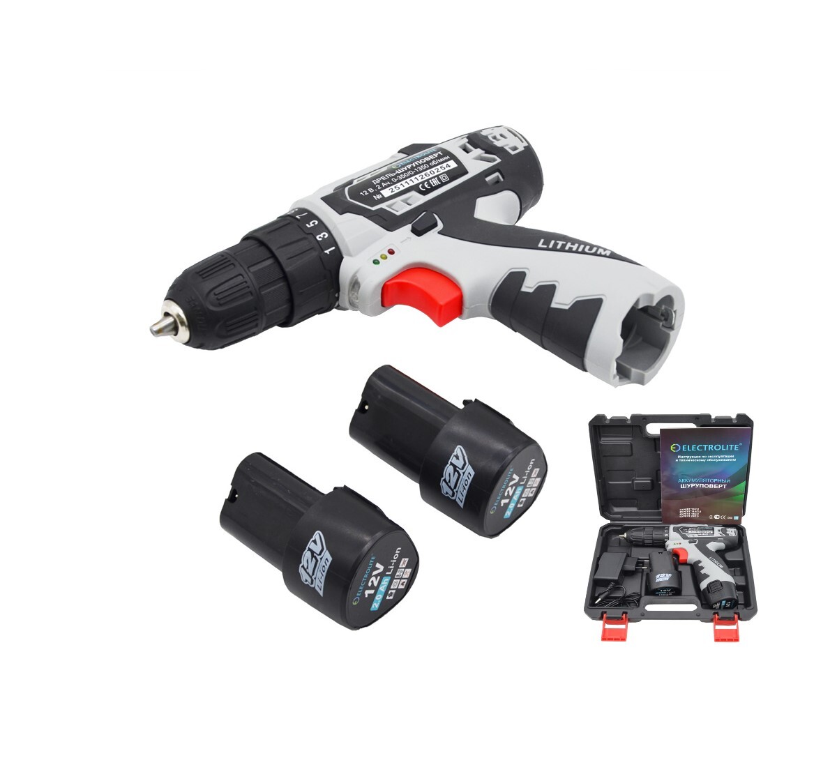 Шуруповерт Electrolyte Expert 12 2.0 Купить