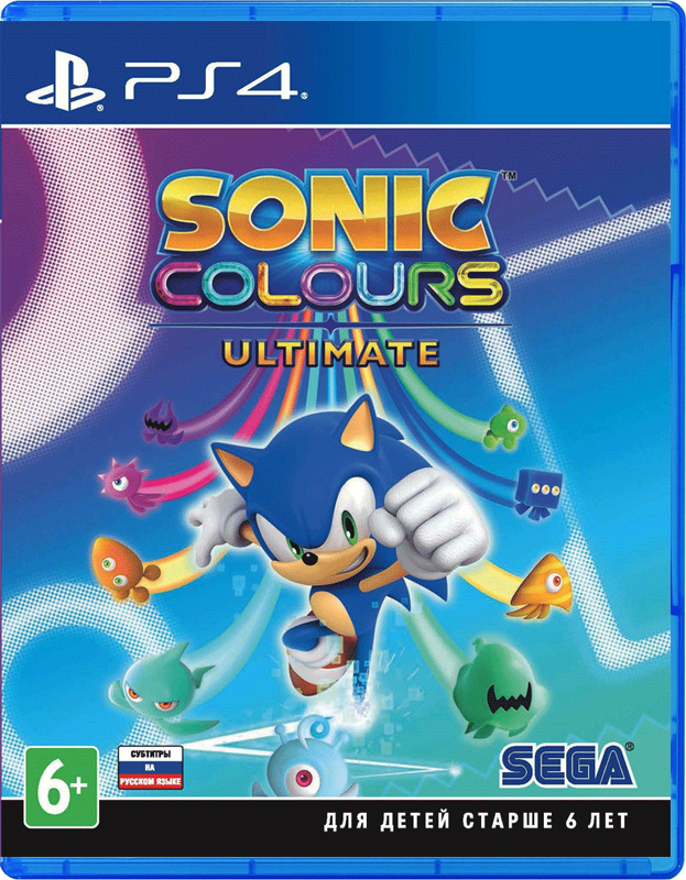 Игра Sonic Colours: Ultimate для PS4