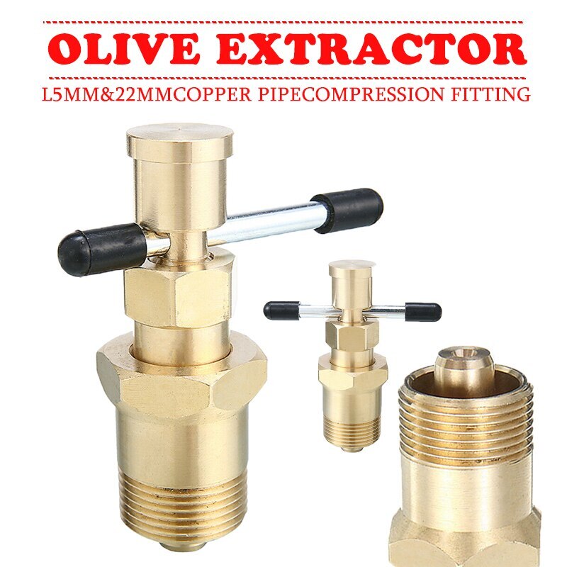 Съемник оливок 15 мм и 22 мм, сжатие медной трубы, инструмент для ...