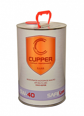 Моторное масло cupper 5w40