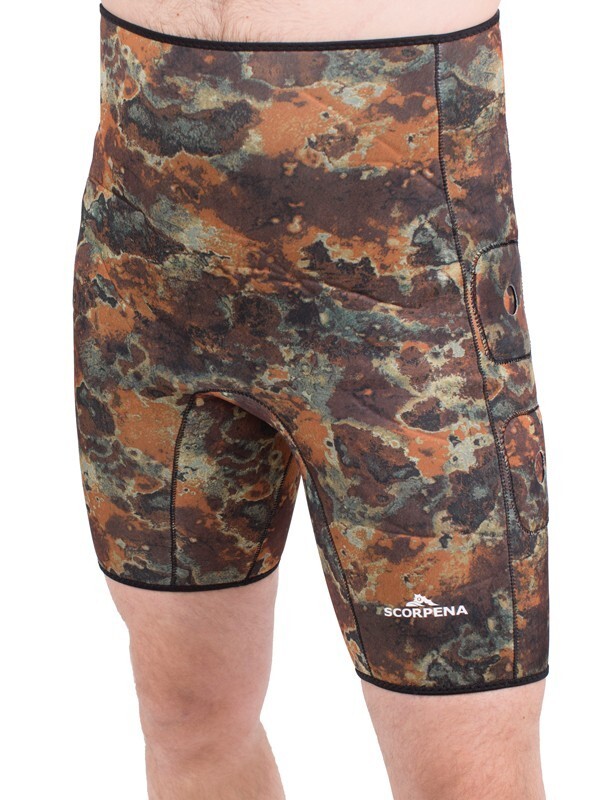 Шорты неопреновые с карманами Scorpena CAMO, M — купить в интернет ...