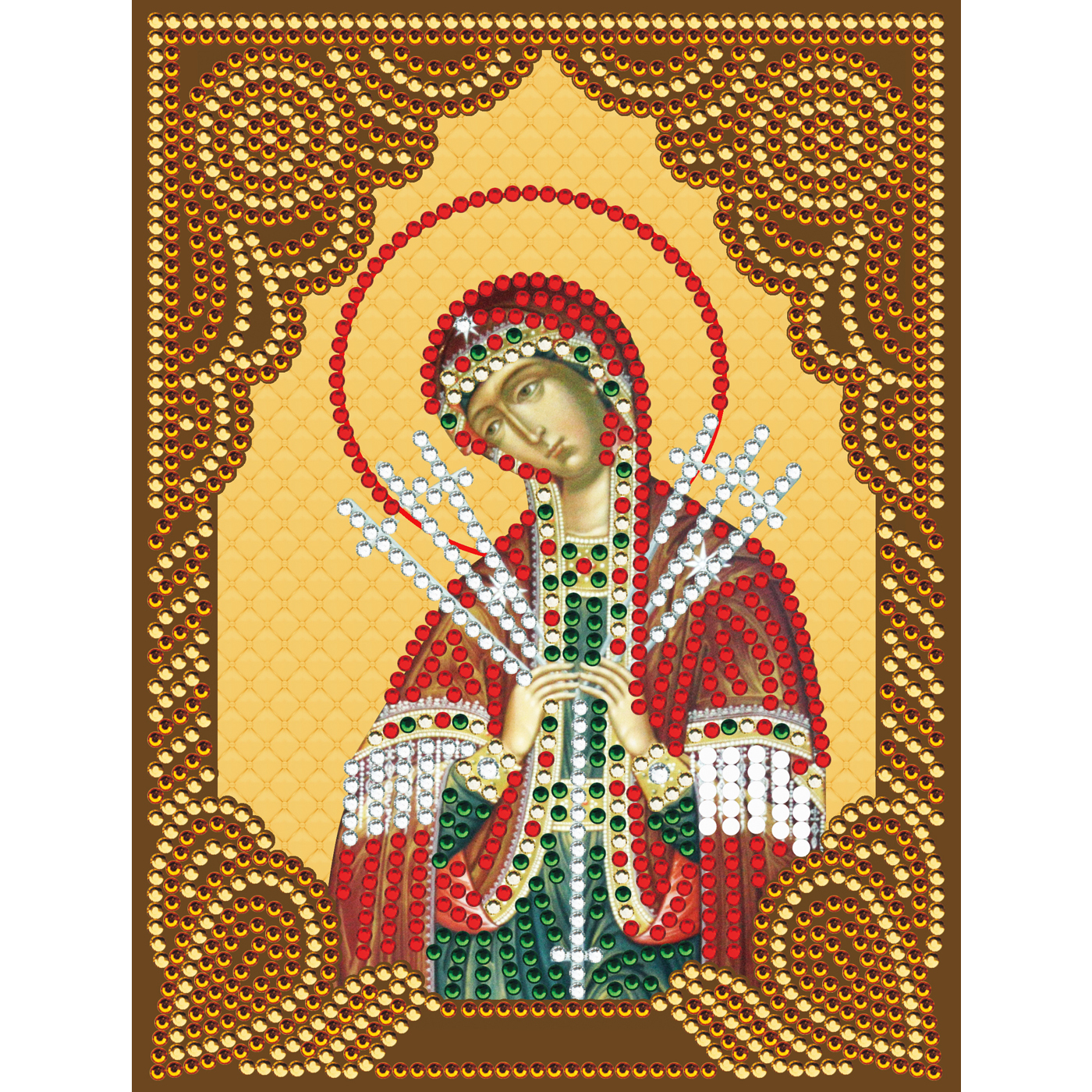 Molly набор алмазной вышивки Владимирская Божия Матерь (km0140) 40х50 см