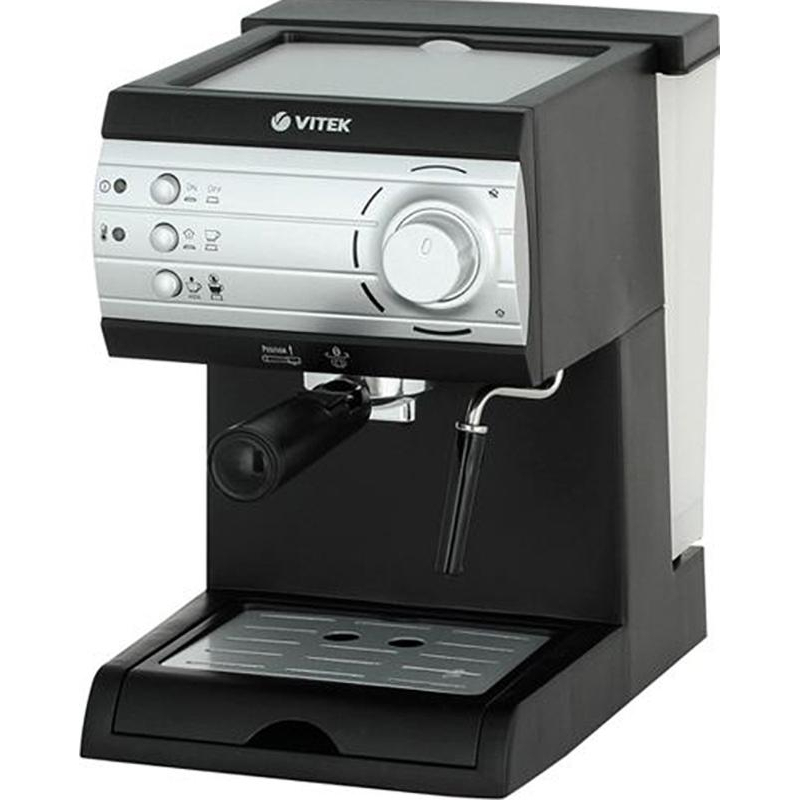 Кофеварка рожковая Vitek VT-1519, черный — купить в интернет-магазине ...