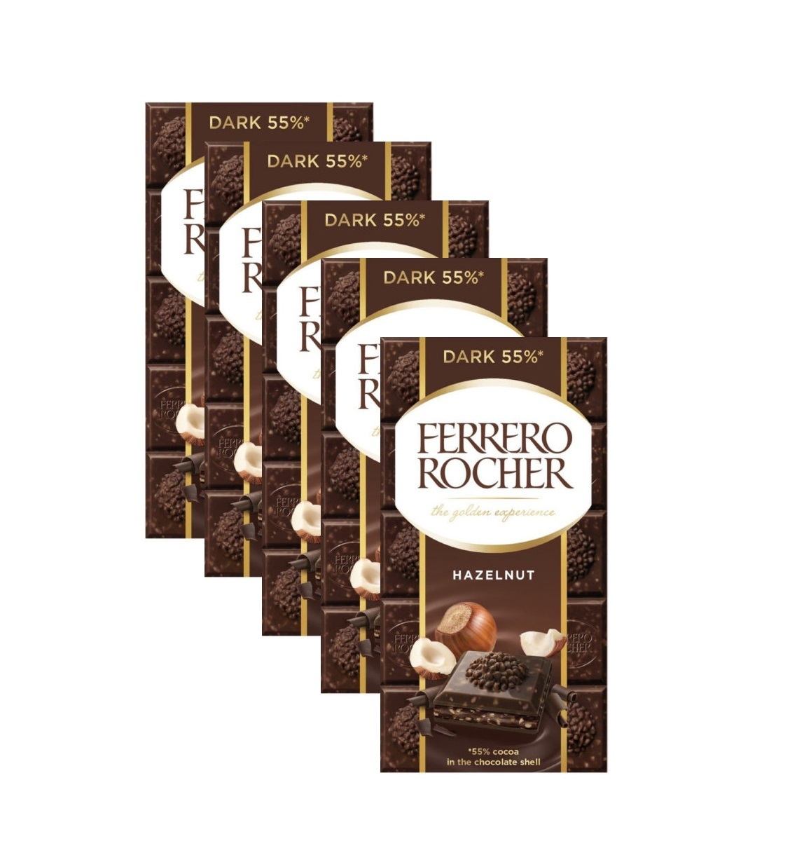 Шоколад Ferrero Rocher Haselnuss Zartbitter 55 %