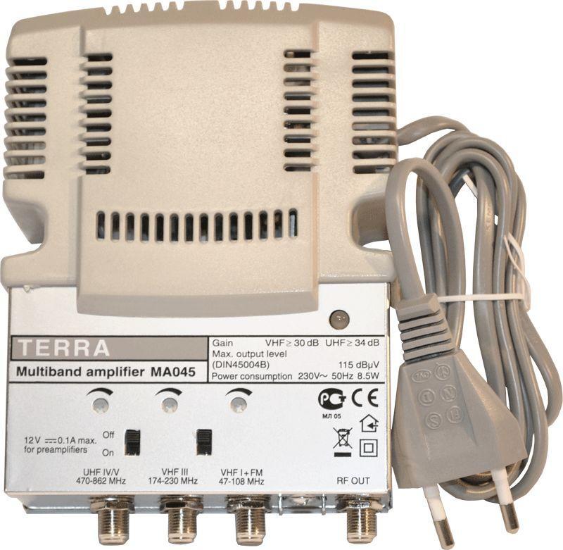 Terra multiband amplifier ma 024 схема подключения